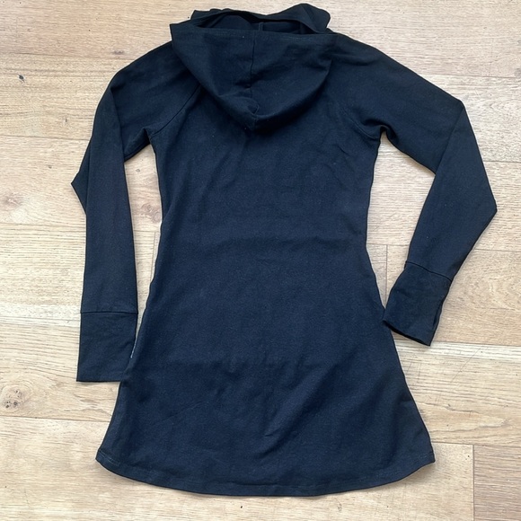 Seam Of Life Hemp Organic Cotton Hoodie Dress / size small - Picture 8 of 13